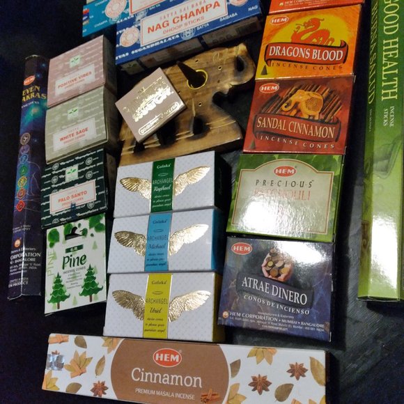 NEW Premium Incense Sampler Box w/ Holder - Picture 3 of 8